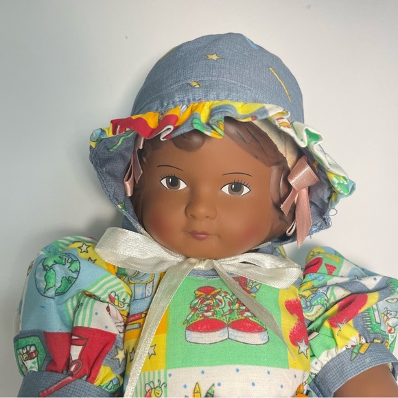 Daisy Kingdom 12" Vintage Dark Skinned Rosie Doll and Extra Outfit - Picture 6 of 9